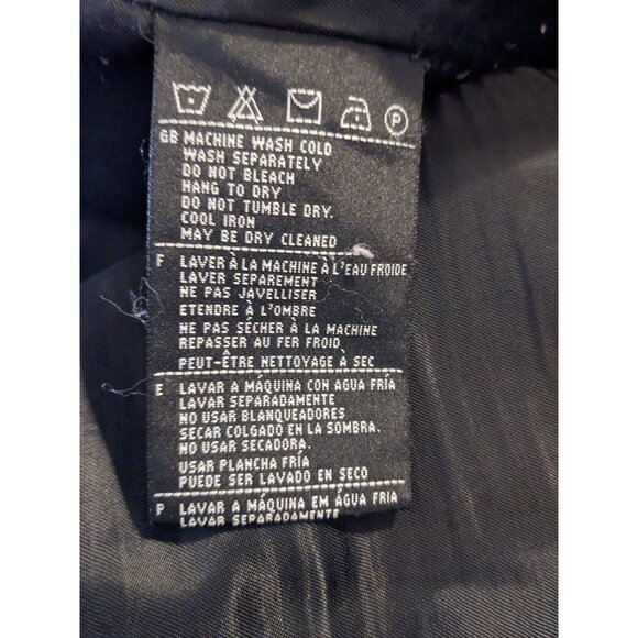 Womens Harley Davidson Black Orange Bar and Shield Soft Padded Jacket Size XL - Picture 10 of 11